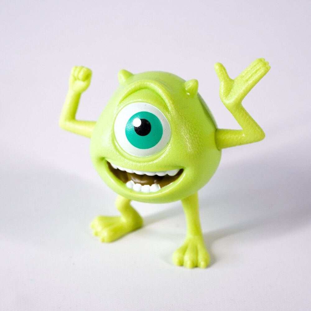 McDonalds Disney Pixar Monsters Inc Mike Wazowski Action Figure Toy Monster Eye